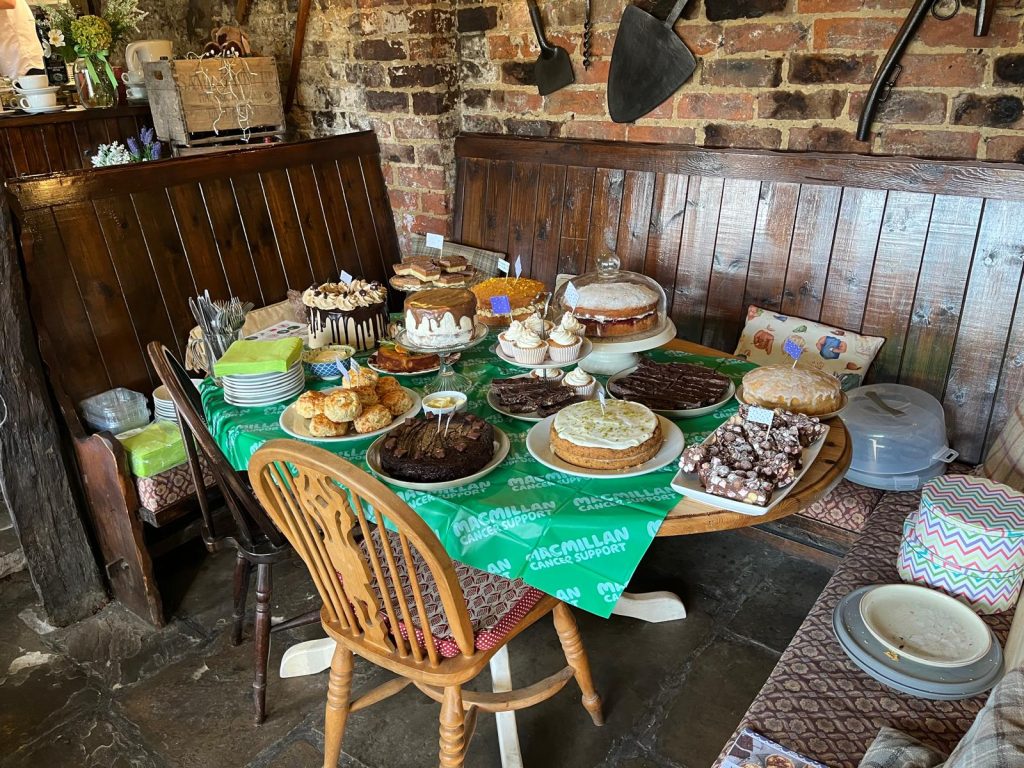 Macmillan cancer care fundraising event at the Blacksmith's Arms Farlington